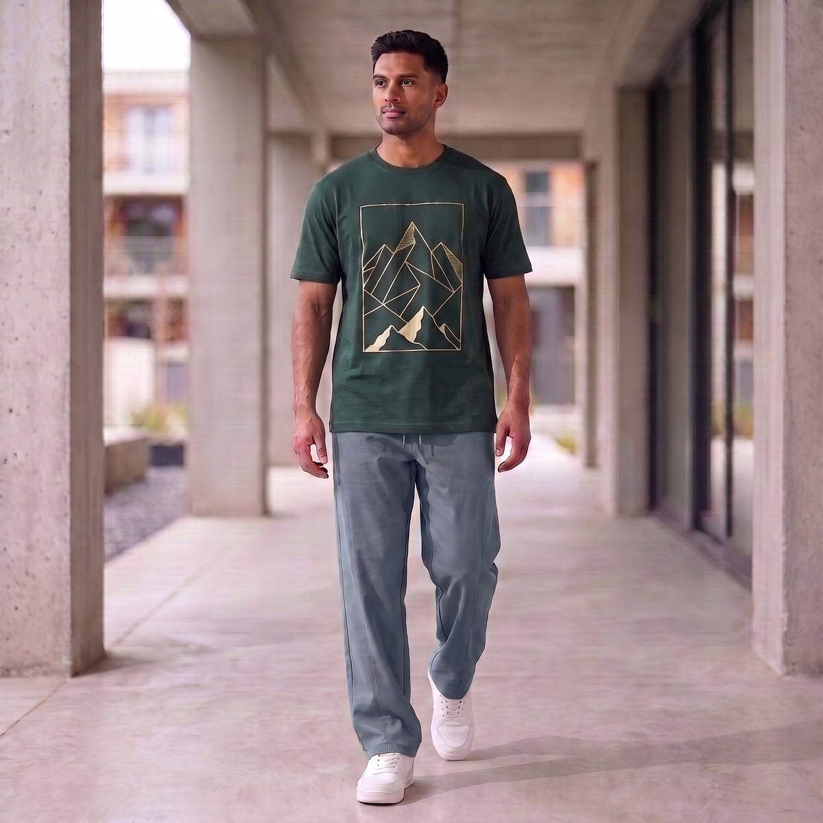 Wovelci Men’s Loose Fit Solid Casual Pants | Comfortable Relaxed Fit Trousers for Men | Stylish Everyday Wear