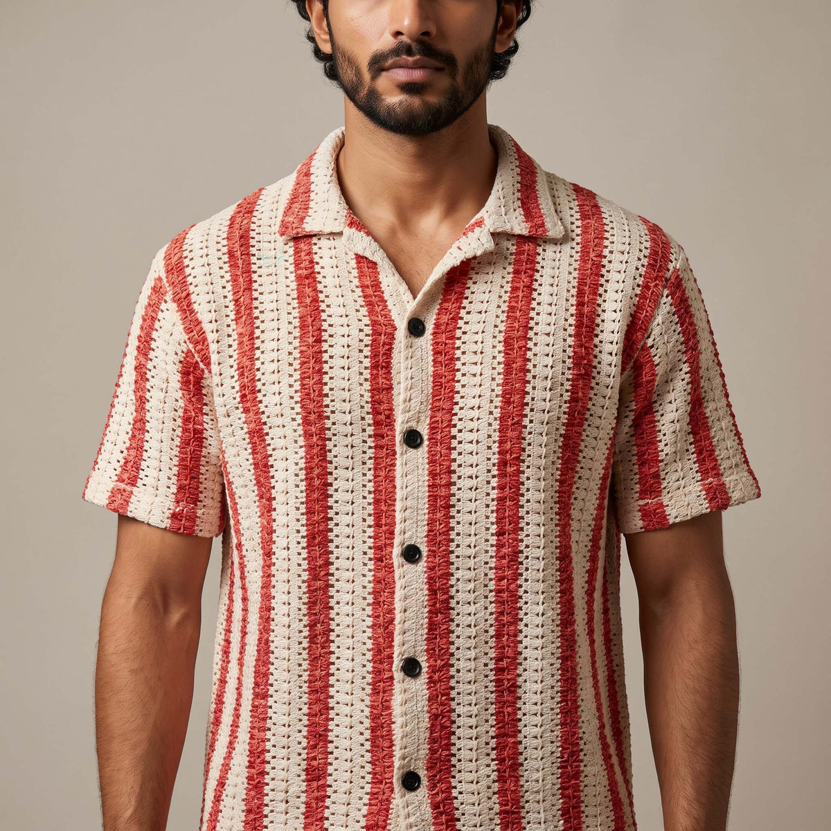 Men’s Rust Riviera Short Sleeve Knit Shirt