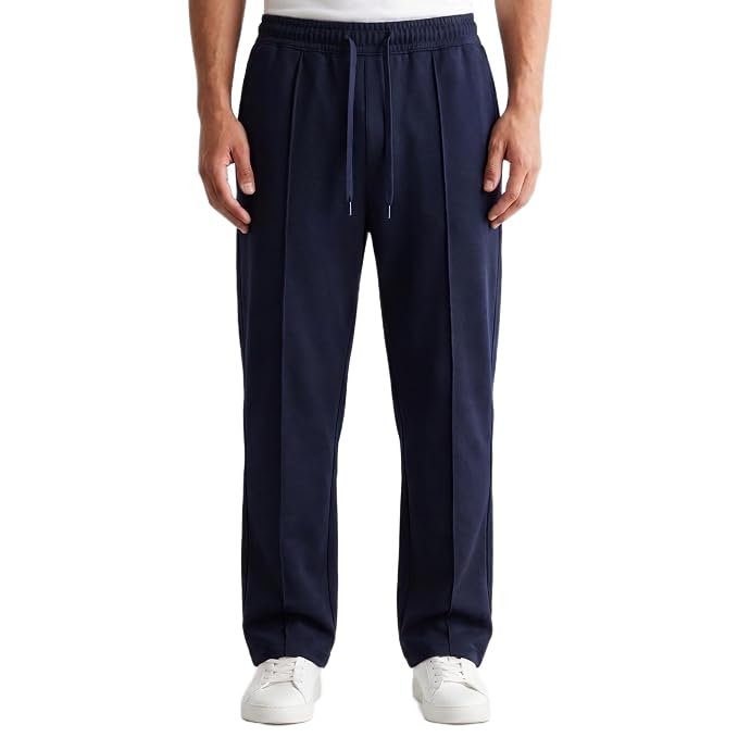 Men's Track Pants - Loose Fit Joggers for Men | Korean Style Travel & Home Wear with Pockets