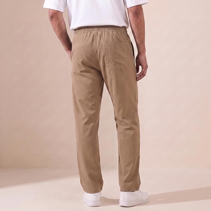 Men's Track Pants | Korean Style Loose Fit Baggy Trousers | Relaxed Fit Joggers Casual Streetwear Bootcut Loungewear