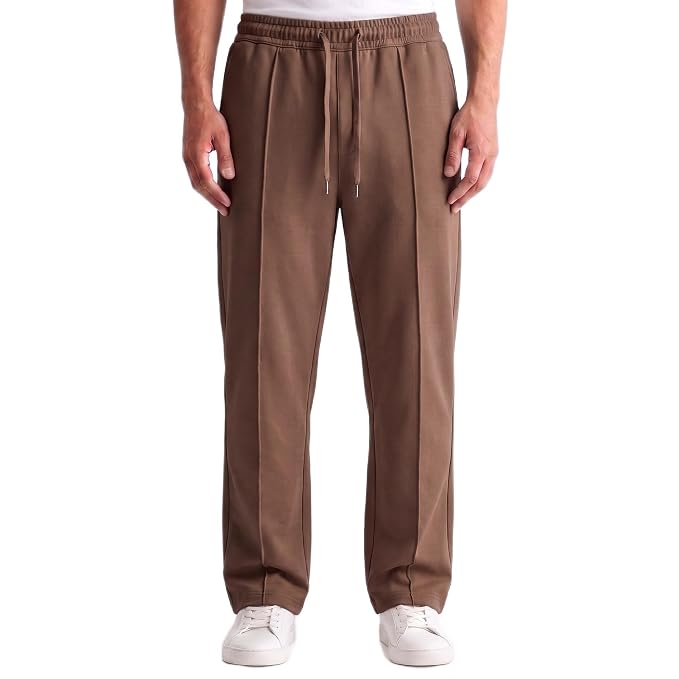 Men's Track Pants - Loose Fit Joggers for Men | Korean Style Travel & Home Wear with Pockets