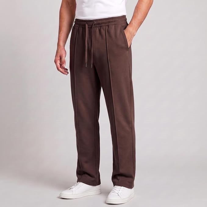 Men's Track Pants - Loose Fit Joggers for Men | Korean Style Travel & Home Wear with Pockets