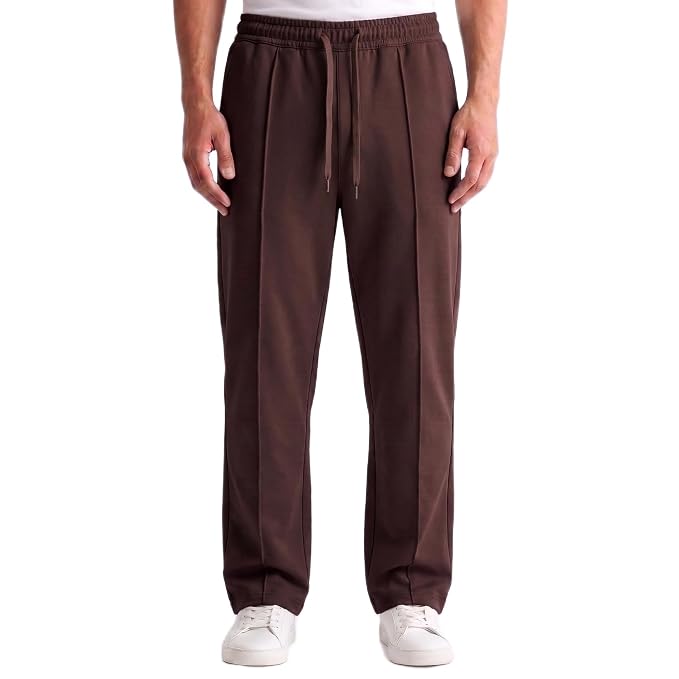 Men's Track Pants - Loose Fit Joggers for Men | Korean Style Travel & Home Wear with Pockets
