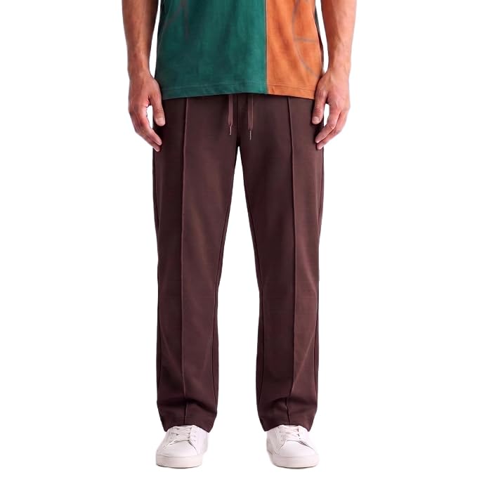 Men's Lycra Cargo Track Pants - Loose Fit Joggers for Men | Korean Style Travel & Lounge Wear with Pockets