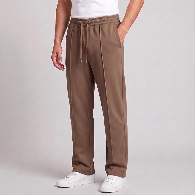 Men's Track Pants - Loose Fit Joggers for Men | Korean Style Travel & Home Wear with Pockets
