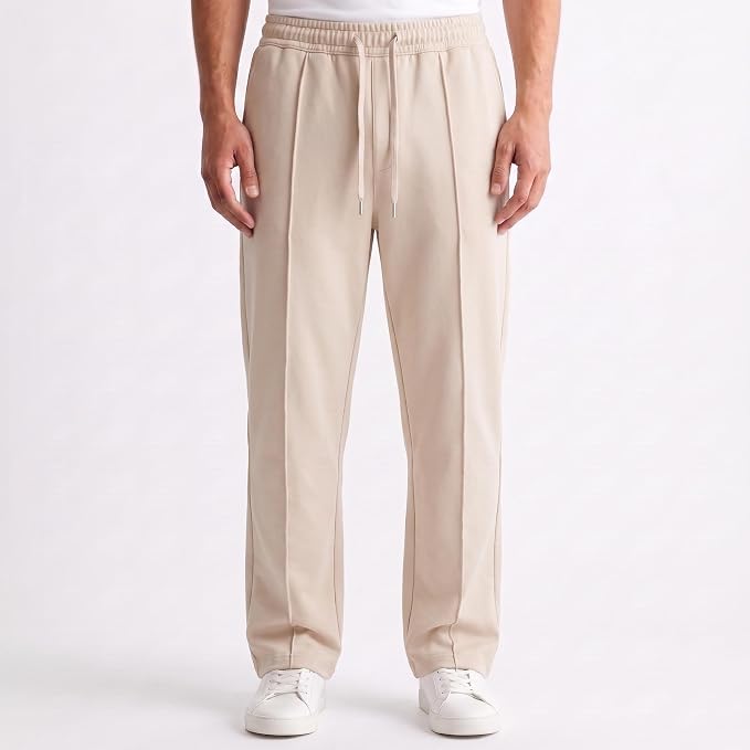 Men's Track Pants - Loose Fit Joggers for Men | Korean Style Travel & Home Wear with Pockets