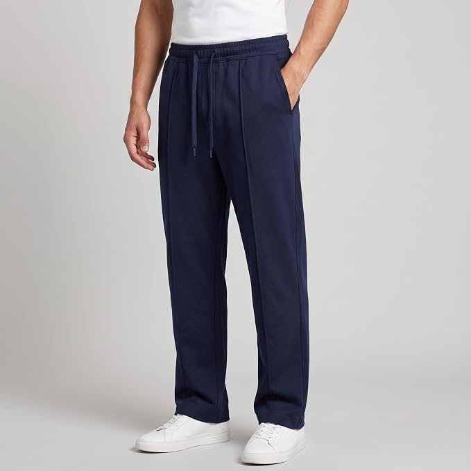 Men's Track Pants - Loose Fit Joggers for Men | Korean Style Travel & Home Wear with Pockets