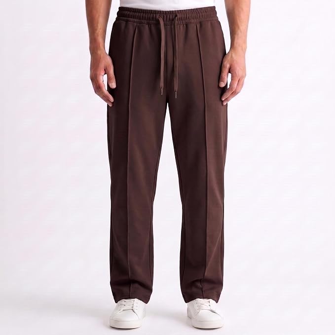 Men's Track Pants - Loose Fit Joggers for Men | Korean Style Travel & Home Wear with Pockets