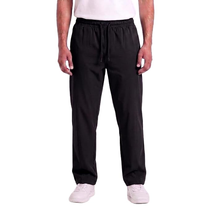Men's Track Pants | Korean Style Loose Fit Baggy Trousers | Relaxed Fit Joggers Casual Streetwear Bootcut Loungewear