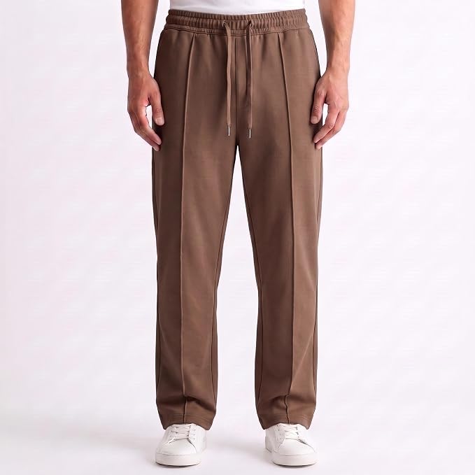 Men's Track Pants - Loose Fit Joggers for Men | Korean Style Travel & Home Wear with Pockets
