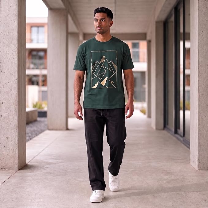 Men's Korean Style Loose Fit Track Pants with Pockets | Lycra Cargo Joggers for Men | Relaxed Fit Baggy Trousers for Travel, Lounge, Home Wear, Casual Streetwear